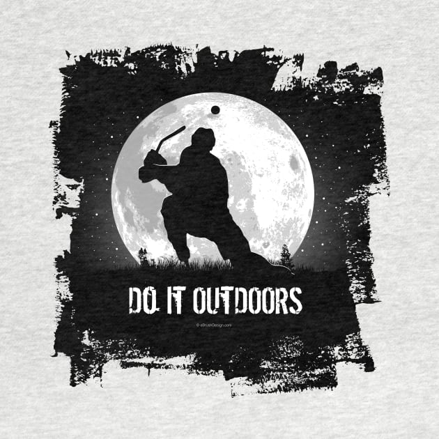 Do It Outdoors - pond hockey by eBrushDesign